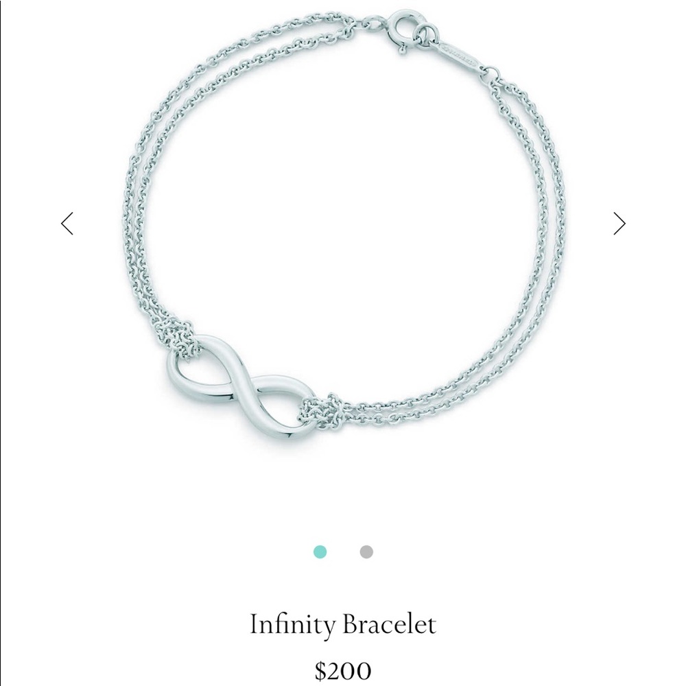 Tiffany & Co. classic infinity bracelet
